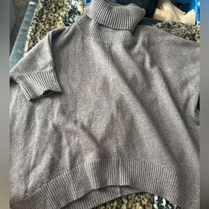 Old Navy Brown Turtleneck Sweater